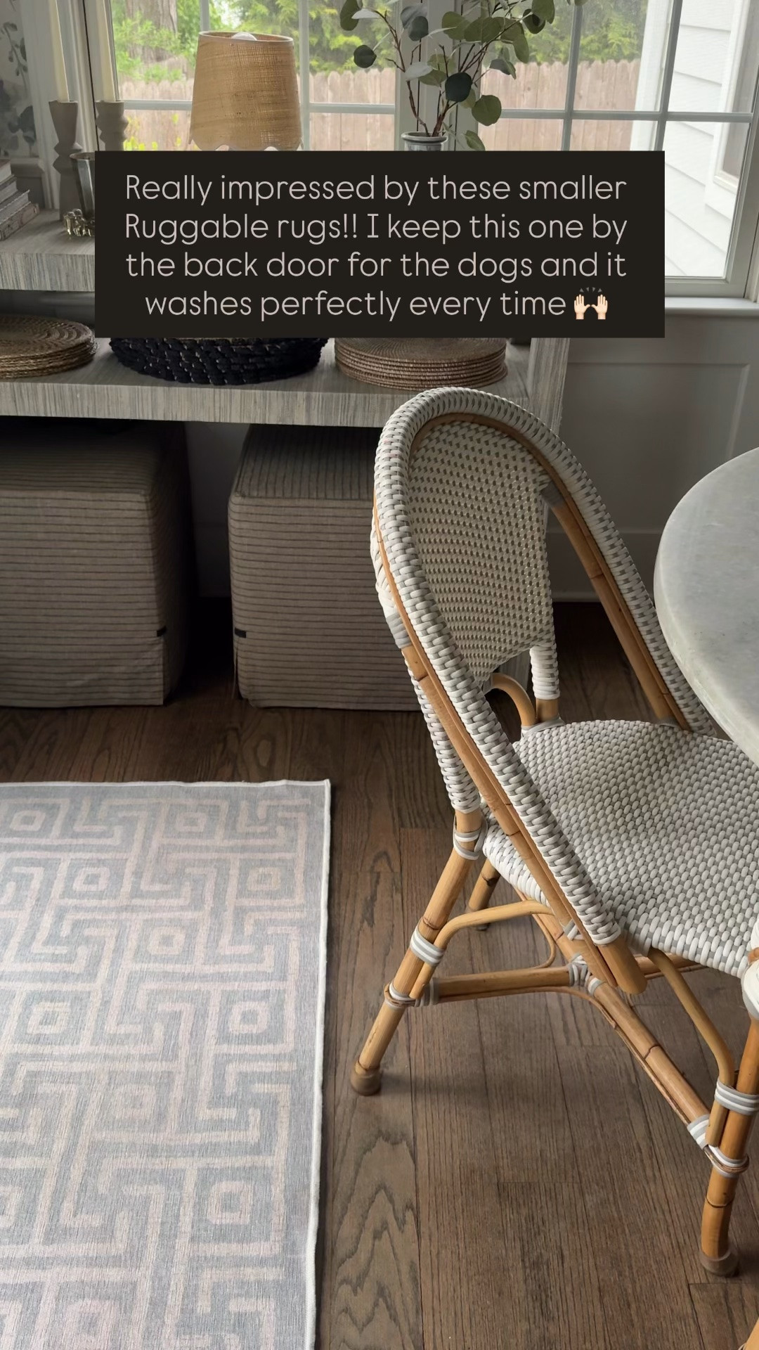 Really impressed by these smaller Ruggable rugs!! I keep this one by the back door for the dogs and it washes perfectly every time 🙌🏻

#LTKdayinmylife #LTKHome #LTKSeasonal