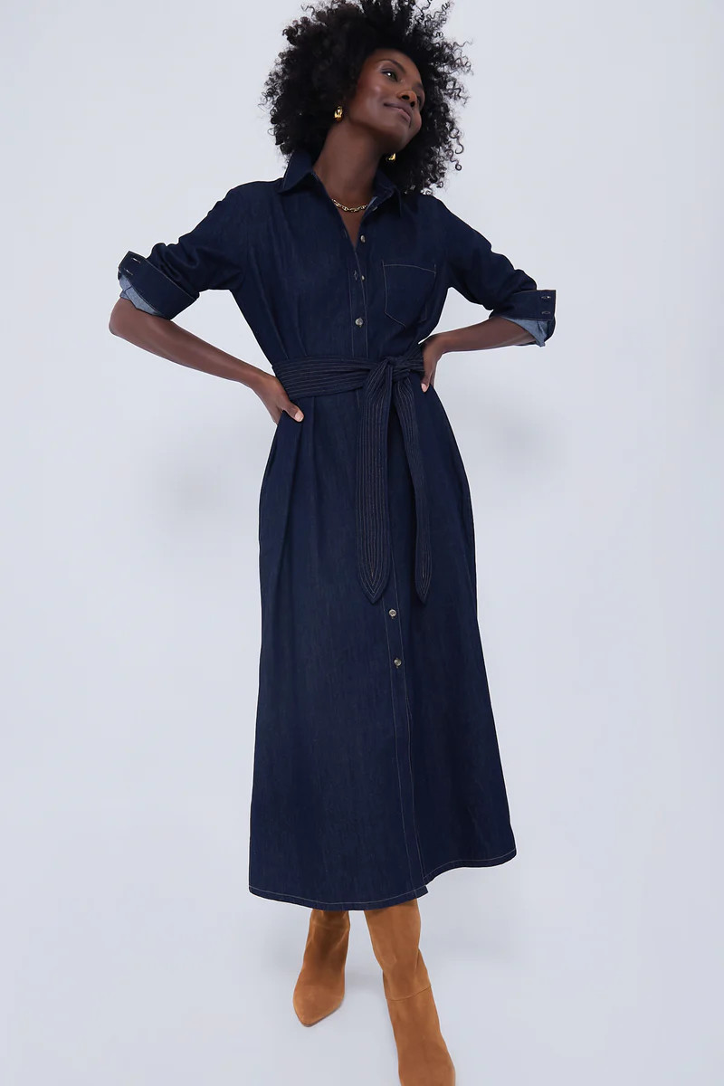 Denim Chessie Dress | Tuckernuck (US)