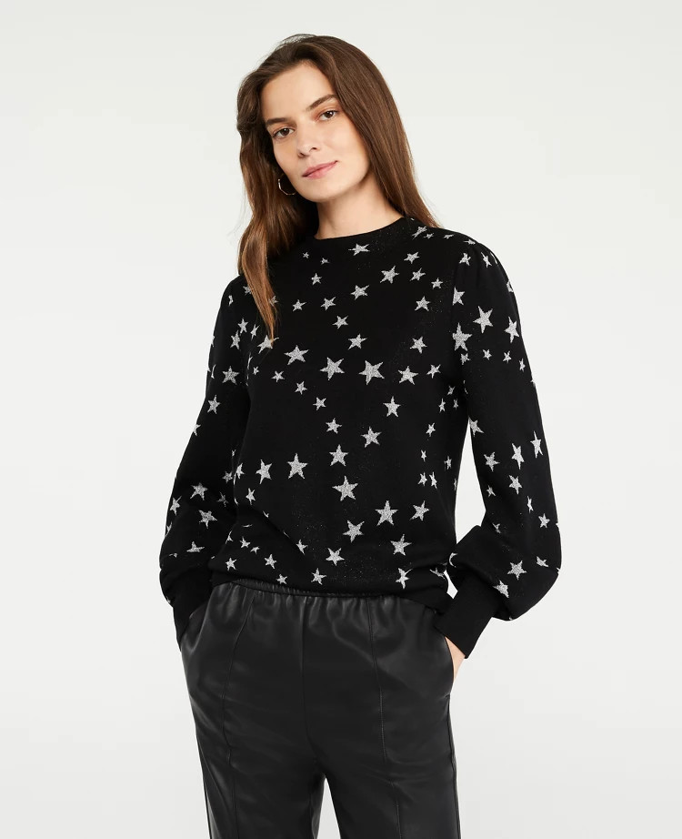 Shimmer Star Sweater | Ann Taylor (US)