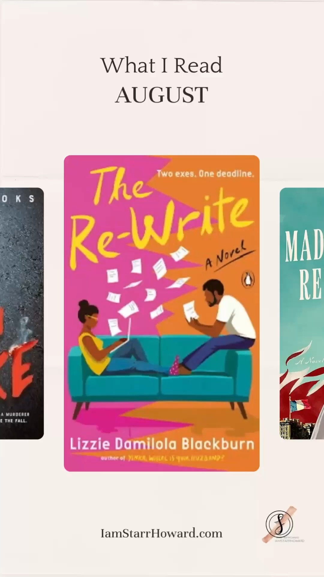 What I read  in August.  This month’s reads were cute.  

#LTKFindsUnder50 #LTKSaleAlert