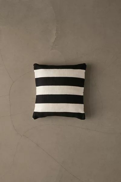 Fab Habitat Wide Stripe Indoor/Outdoor Throw Pillow | Urban Outfitters (US and RoW)