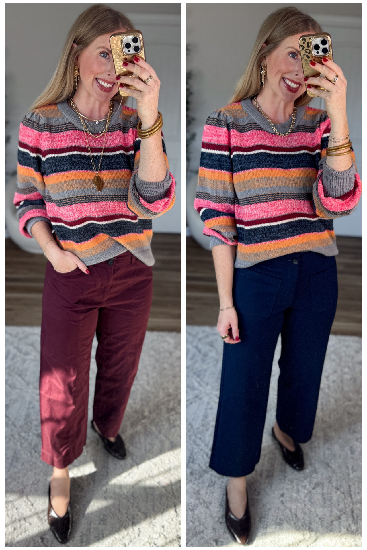 2 ways to style these striped sweater from Walmart!

#LTKootd
