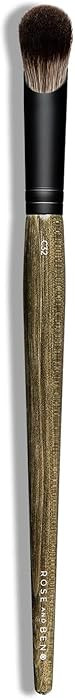 Rose and Ben Beauty C32 Large Concealer Brush | Dense Angled Professional Makeup Brush for Blendi... | Amazon (US)