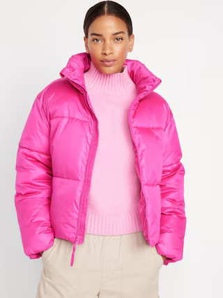 Quilted Puffer Jacket for Women | Old Navy (US)