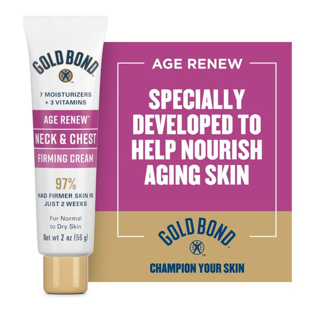 Gold Bond Cream, Neck & Chest Firming, 2oz Tube | Walmart (US)