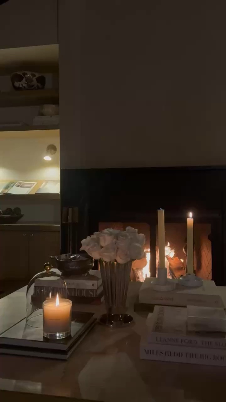 Invest your money into a collection of stylish everyday items: vases, a glass cloche, and coasters that you'll use regularly, instead. Make beautiful things a part of your daily routine. Keep your coffee table 'everyday chic"
- not like a showroom set.

#LTKWatchNow #LTKHome #LTKStyleTip