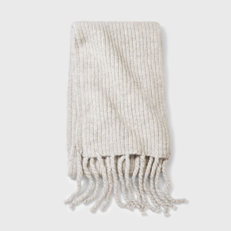 Women's Ribbed Blanket Scarf - A New Day™ | Target