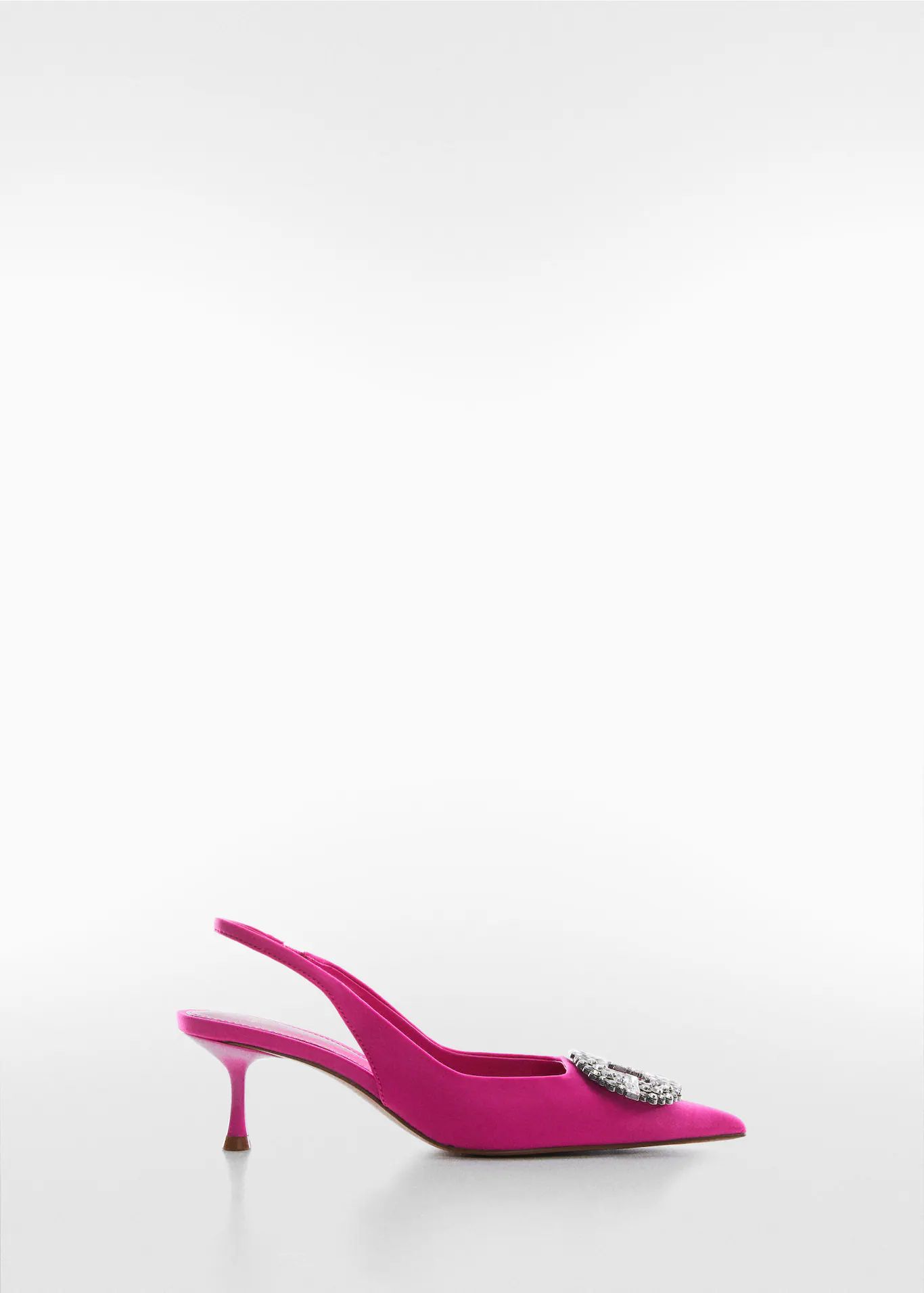 Pointed shoes with rhinestone detail -  Women | Mango USA | MANGO (US)