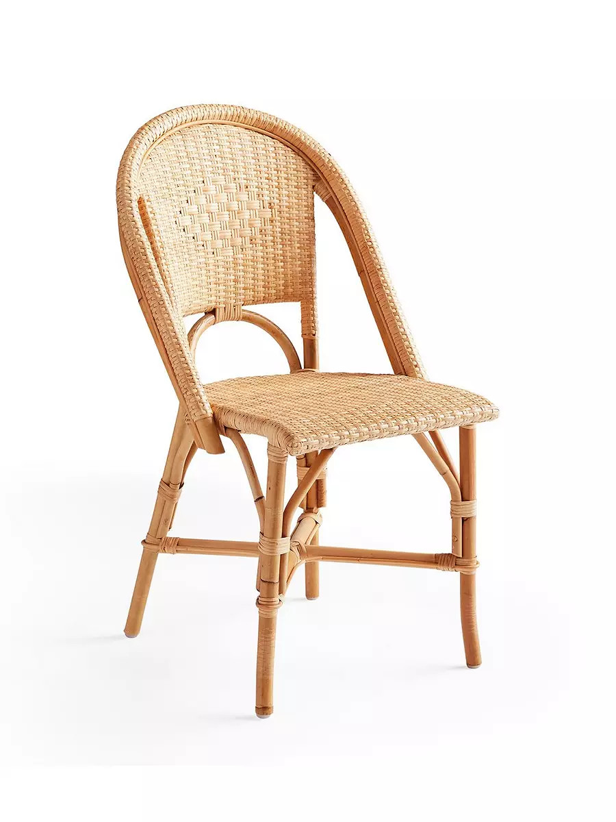 Sunwashed Riviera Rattan Dining Chair | Serena and Lily