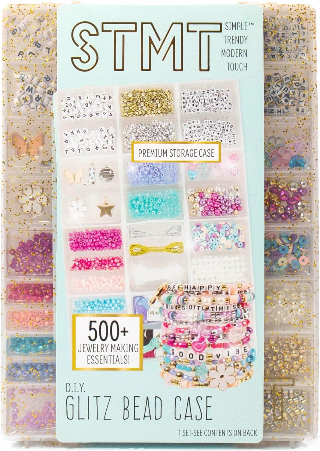STMT D.I.Y. Glitz Bead Case, Includes Over 500 Jewelry Making Supplies, Including Cute Beads for ... | Amazon (US)