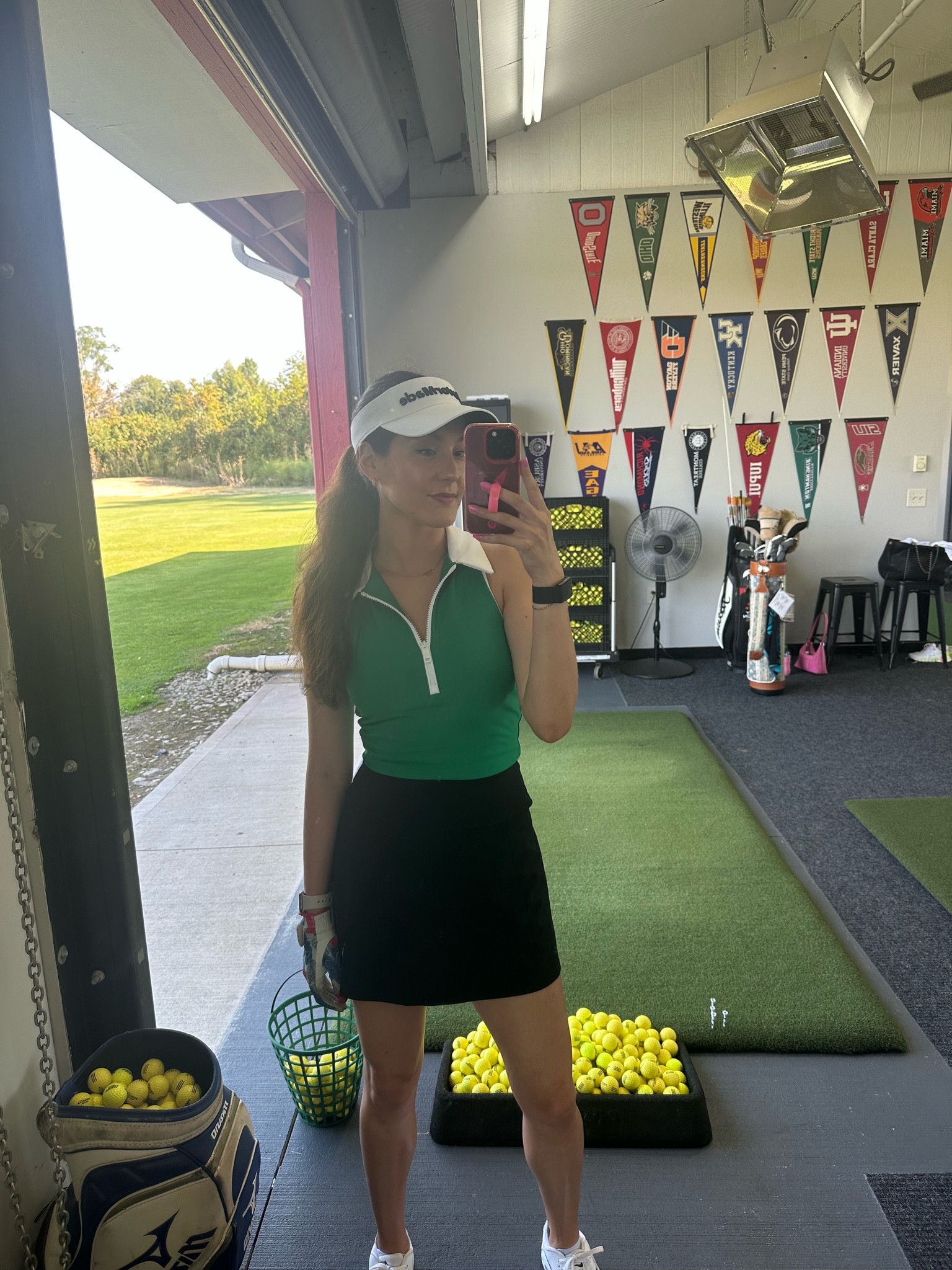 Monday’s golf OOTD
Golf 
Women’s golf outfit 

Abercrombie tank (I’m in a size M)
Abercrombie skirt (I’m in a size M) 
Nike Air Max Golf Shoes 

#LTKShoeCrush #LTKFitness