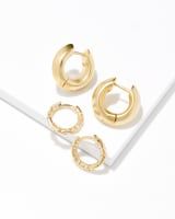 Set of 2 Huggie Earrings in Gold | Kendra Scott