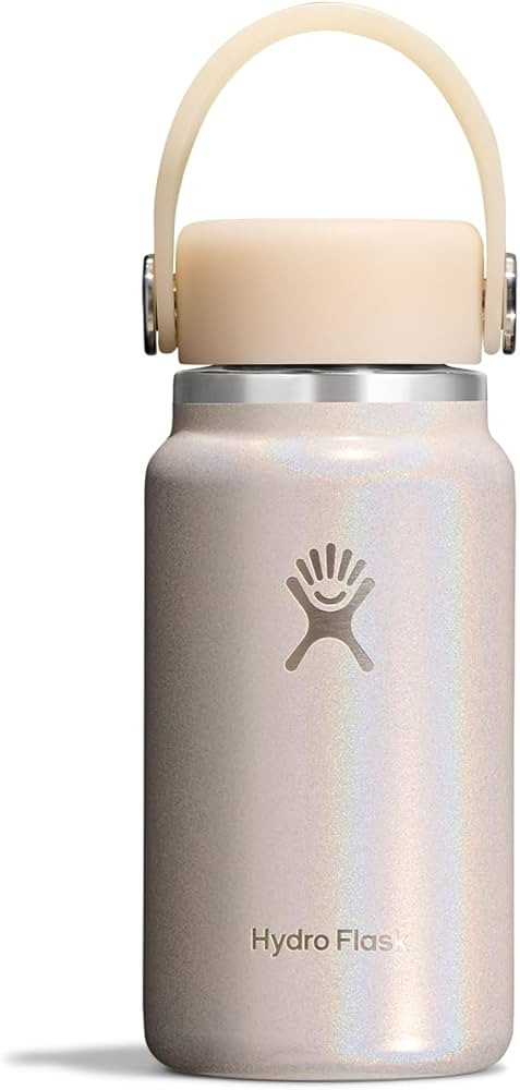Hydro Flask Micro Water Bottle - Insulated Leak Proof Mini Flask - Stocking Stuffer or White Elep... | Amazon (US)