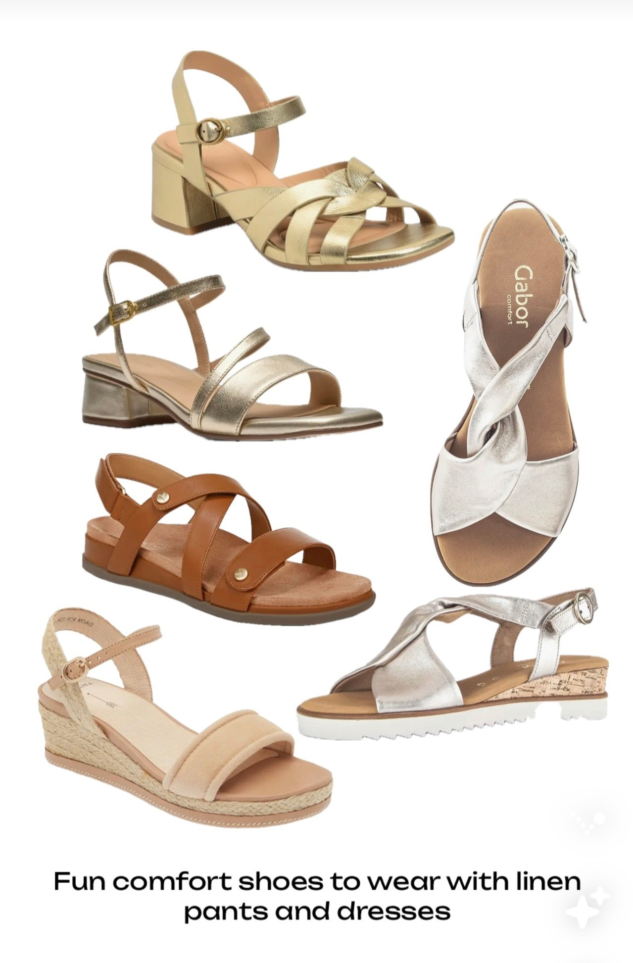 Comfort shoes to wear with dresses and pants. Staying with neutral colors to style with many colors! When you travel, comfort is key! 

#LTKSeasonal #LTKTravel