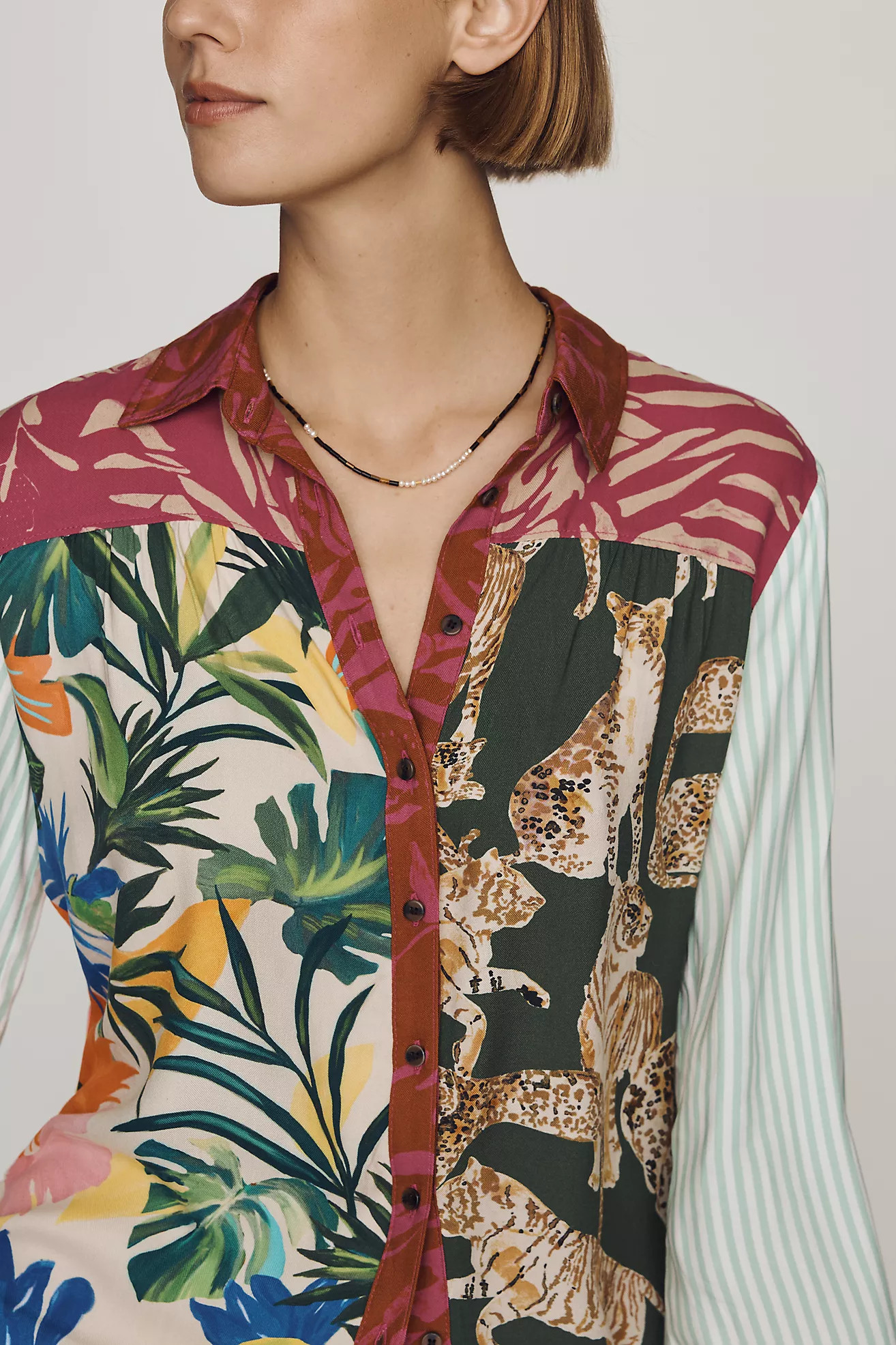 Paz Buttondown Shirt by Maeve | Anthropologie (US)