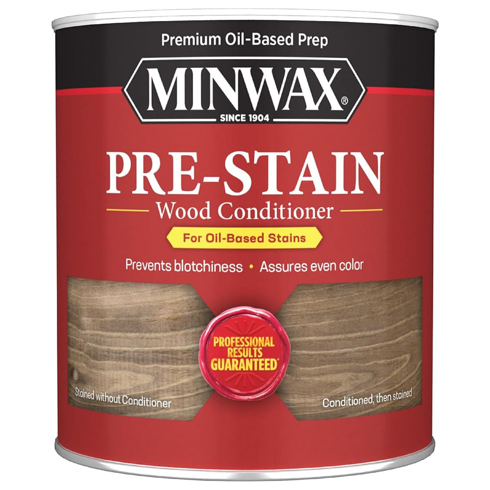 1 qt Minwax 61500 Clear Pre-Stain Oil-Based Wood Conditioner | Amazon (US)
