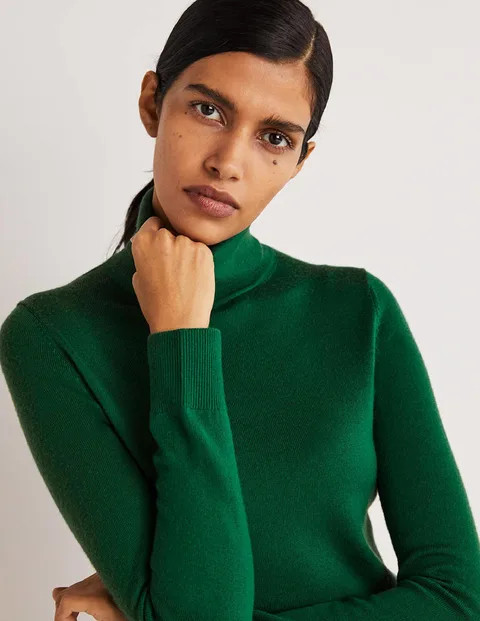 Fitted Merino Roll Neck | Boden (US)