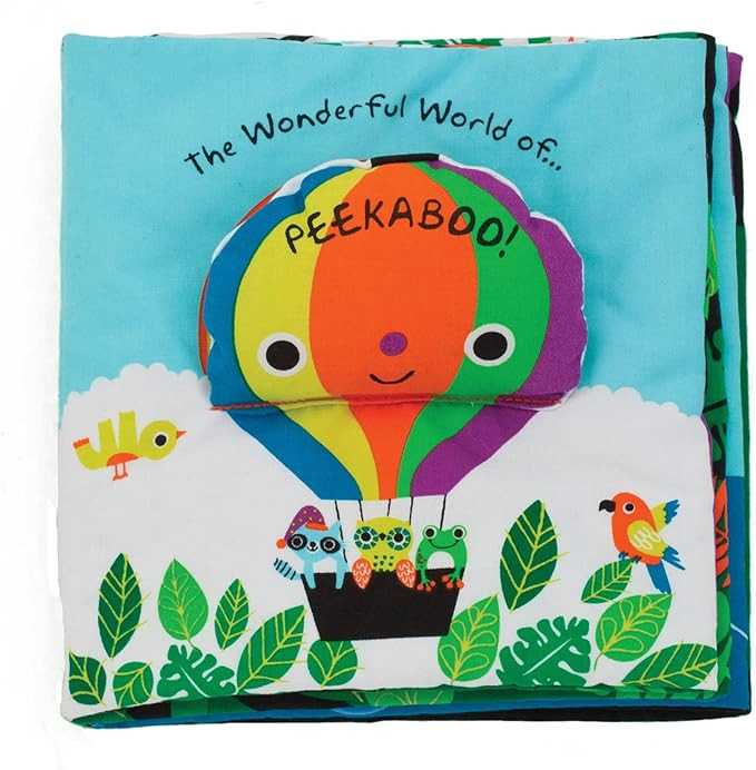 Melissa & Doug Soft Activity Baby Book - The Wonderful World of Peekaboo! - Lift The Flap Busy Bo... | Amazon (US)