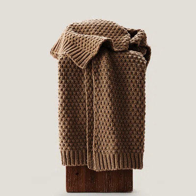 Chunky Chenille Knit Throw Blanket | Wayfair North America