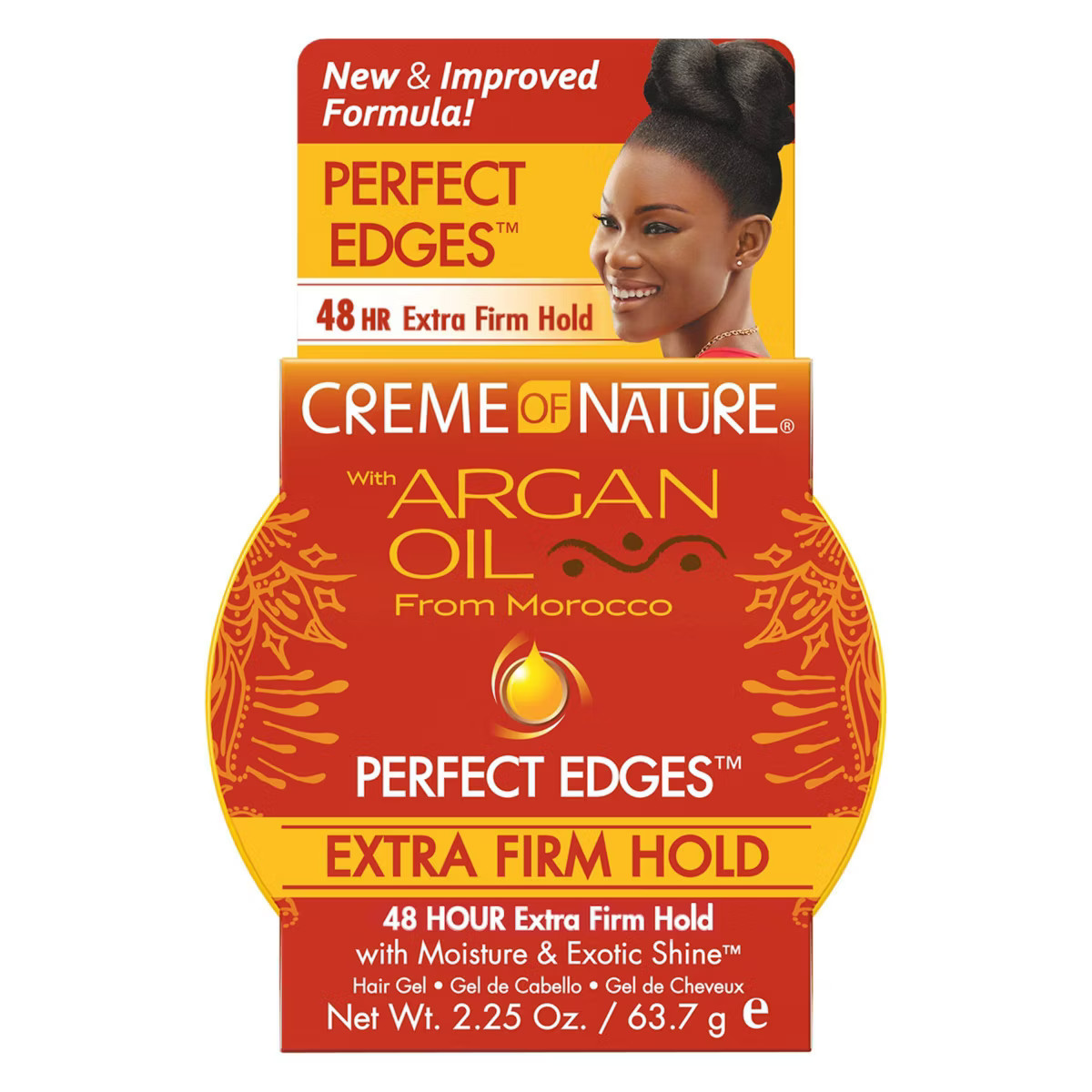 Creme of Nature Argan Oil Perfect Edges Extra Hold - 2.25oz | Target