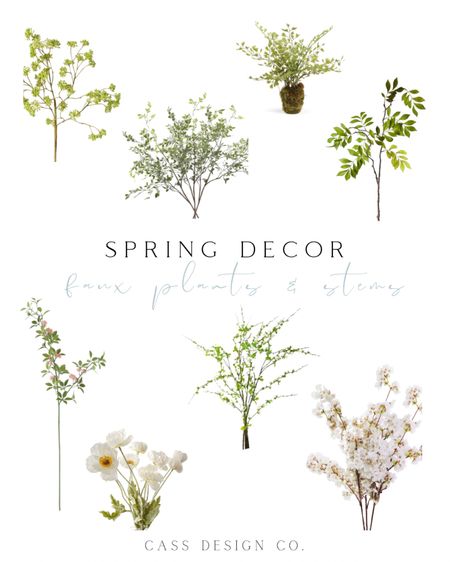 Faux stems - faux spring stems - spring decor

#LTKhome #LTKSeasonal #LTKstyletip