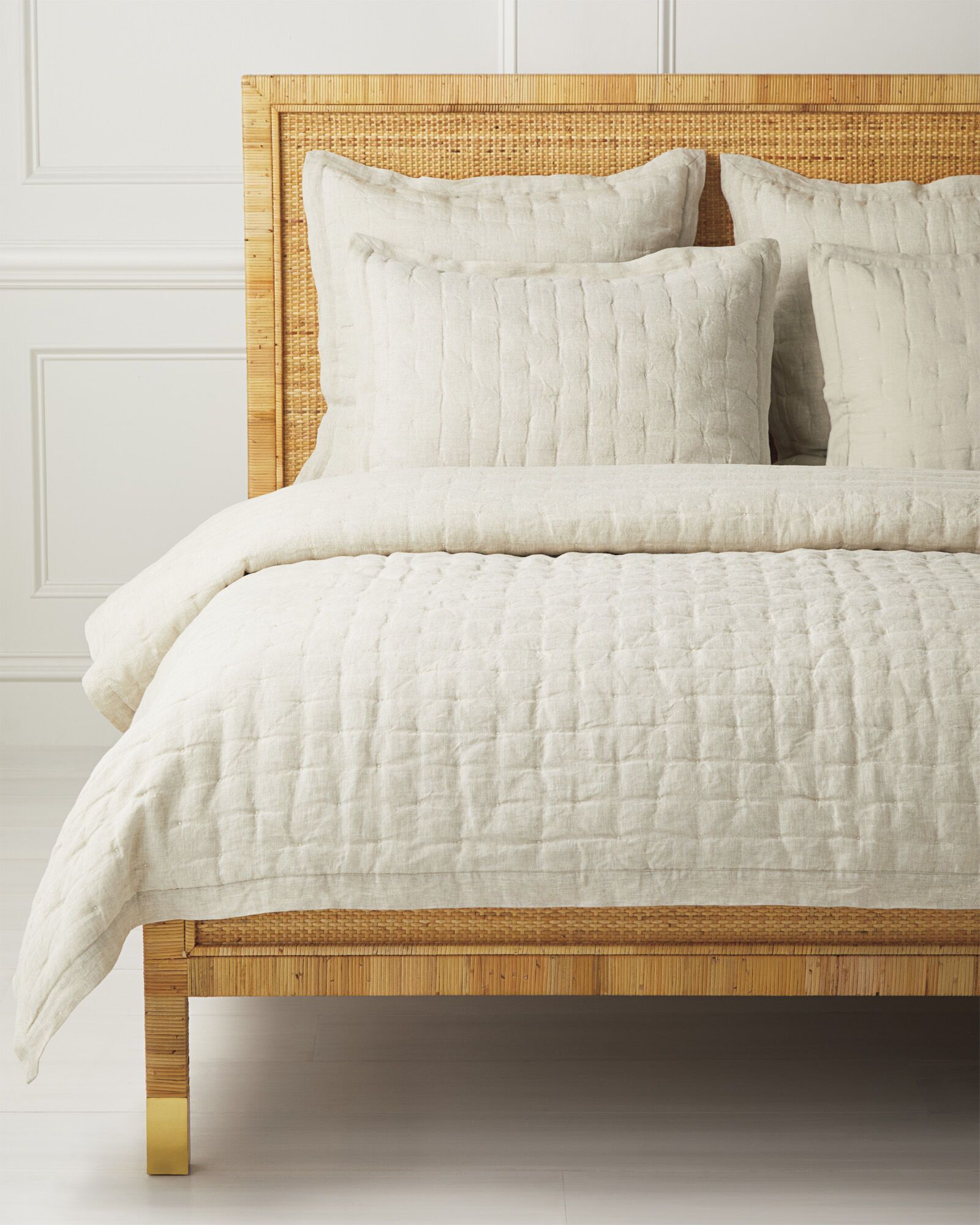 Sutter Linen Quilt | Serena and Lily