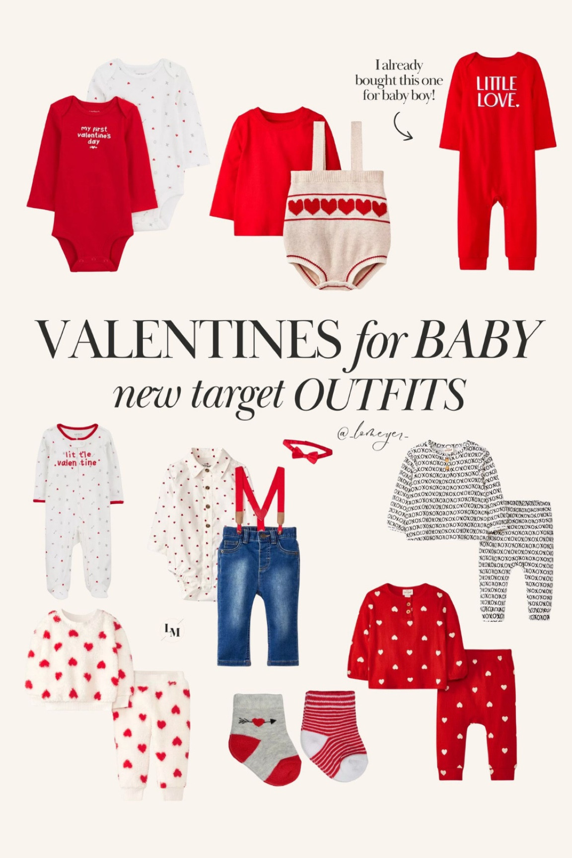 Baby Valentine’s Day outfits from Target // I already got baby boy the “little love” romper! ❤️

#LTKBaby #LTKKids #LTKSeasonal