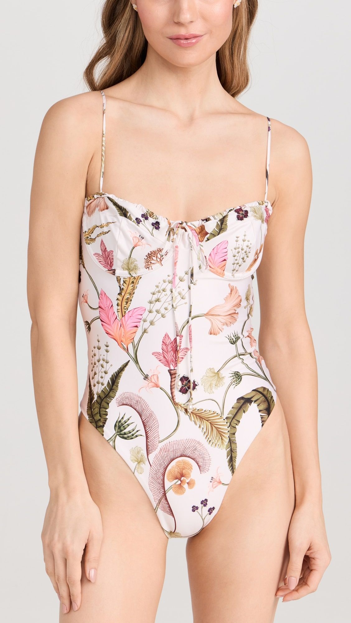 Agua by Agua Bendita Ebano Habitat One Piece Swimsuit | Shopbop | Shopbop