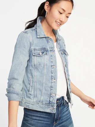 Distressed Denim Jacket for Women | Old Navy | Old Navy US