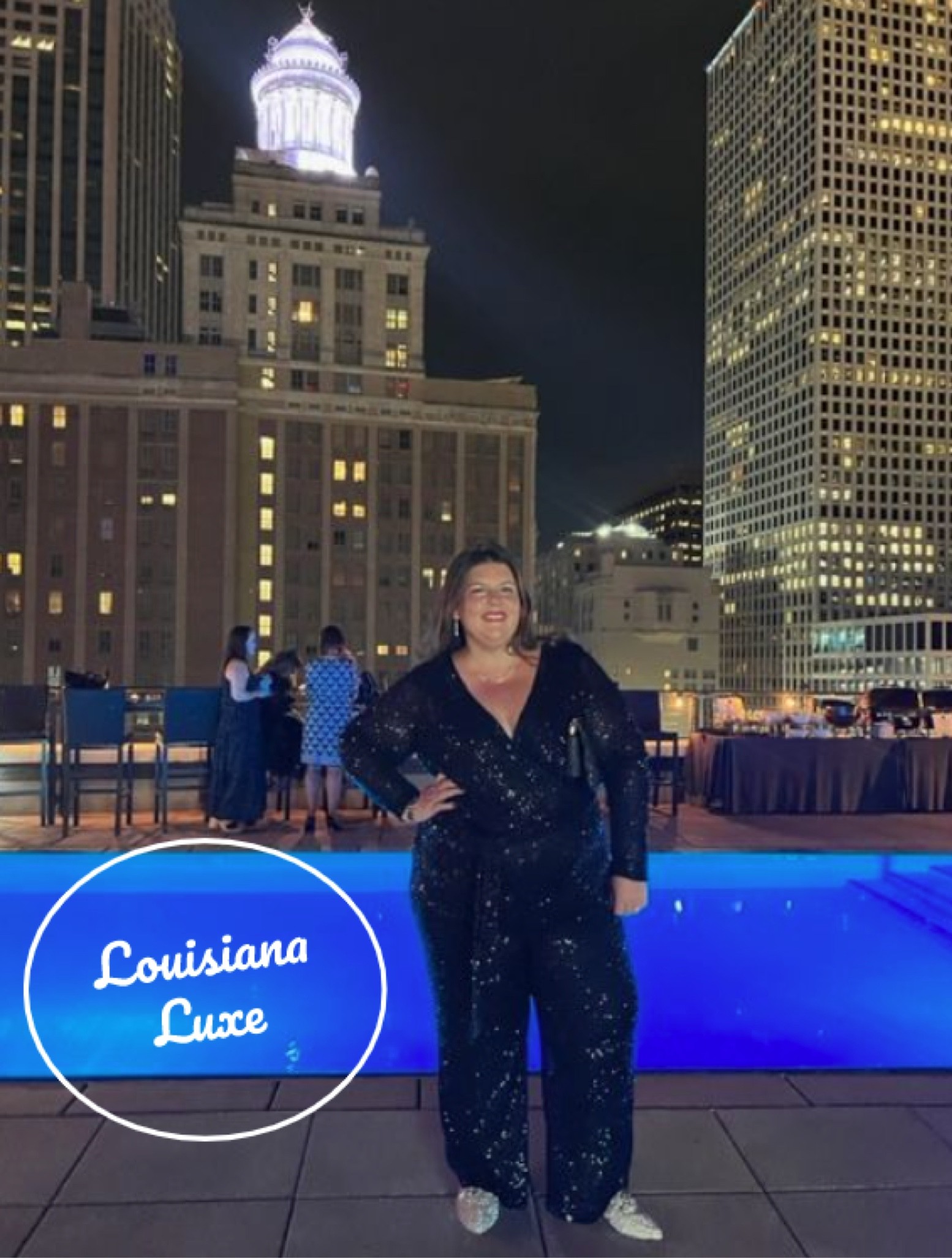 What’s better than a sequin jumper? I had so much fun pairing this sparkly piece with a cute, sassy shoe. Just the right outfit for a night on the town.

#LTKshoecrush #LTKbeauty