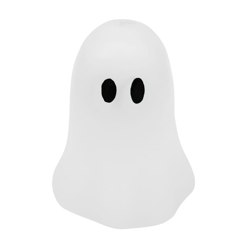 Color-Changing LED White Ghost Candle | At Home