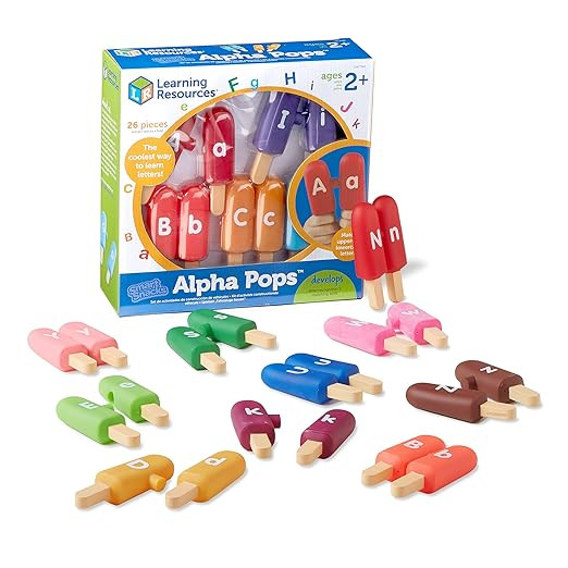 Learning Resources Smart Snacks Alpha Pops, Alphabet Learning & Fine Motor Skills Toy, Develops L... | Amazon (US)