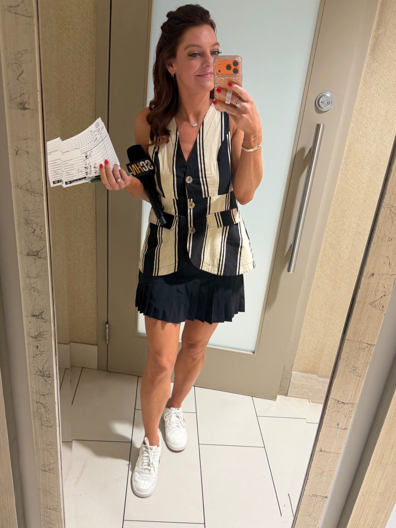Top is Nuuly piece. Love these active skirts from Academy.

#LTKgrwm #LTKdayinmylife #LTKActive