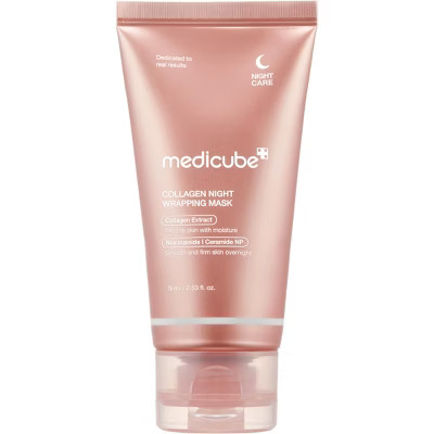 MediCube Collagen Night Wrapping Mask Night Care (2.53 oz) Intense Hydration & Rejuvenation While You Sleep | Target