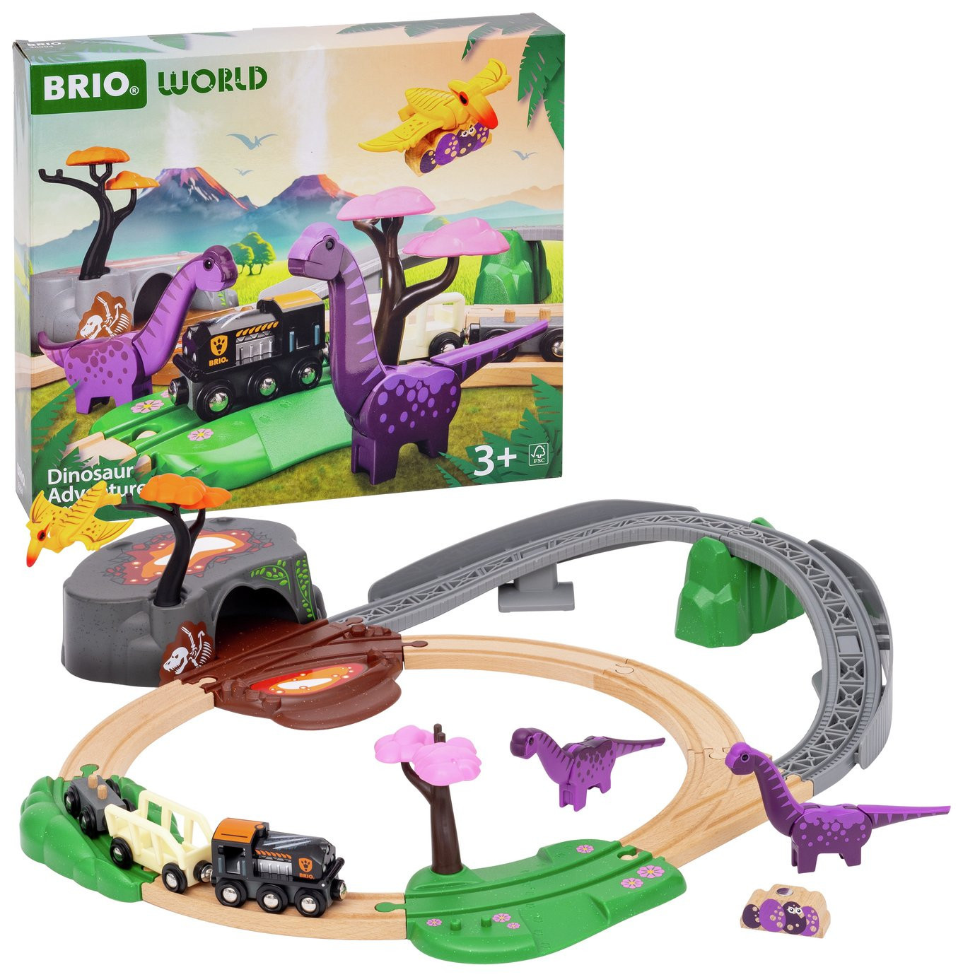 BRIO Dinosaur Adventure Set | argos.co.uk