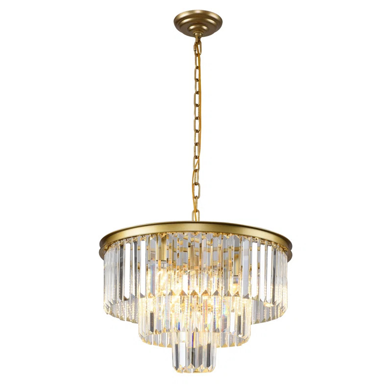 Geboe 6 - Light Dimmable Tiered Chandelier | Wayfair North America