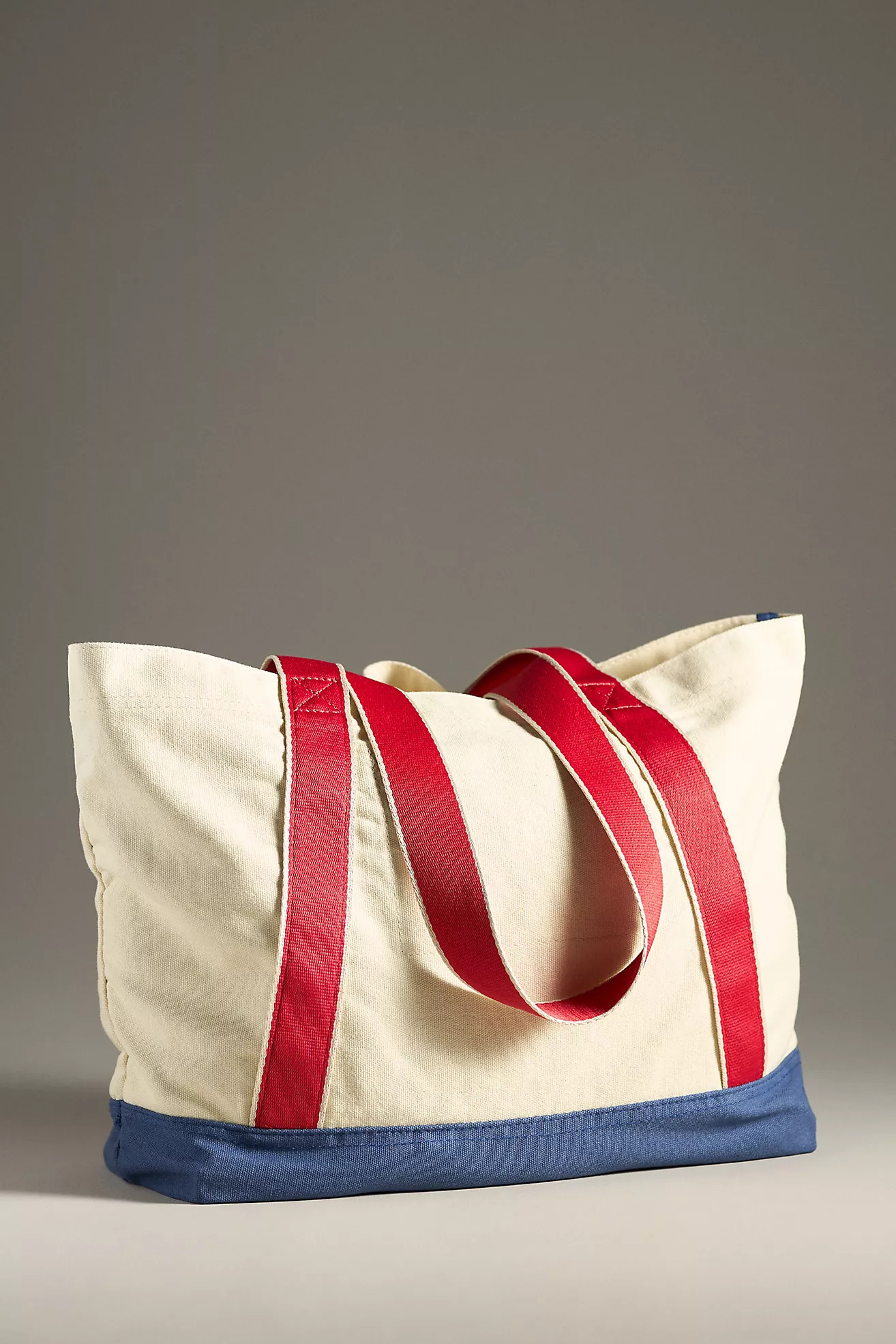 Damson Madder Embroidered Canvas Tote | Anthropologie (US)