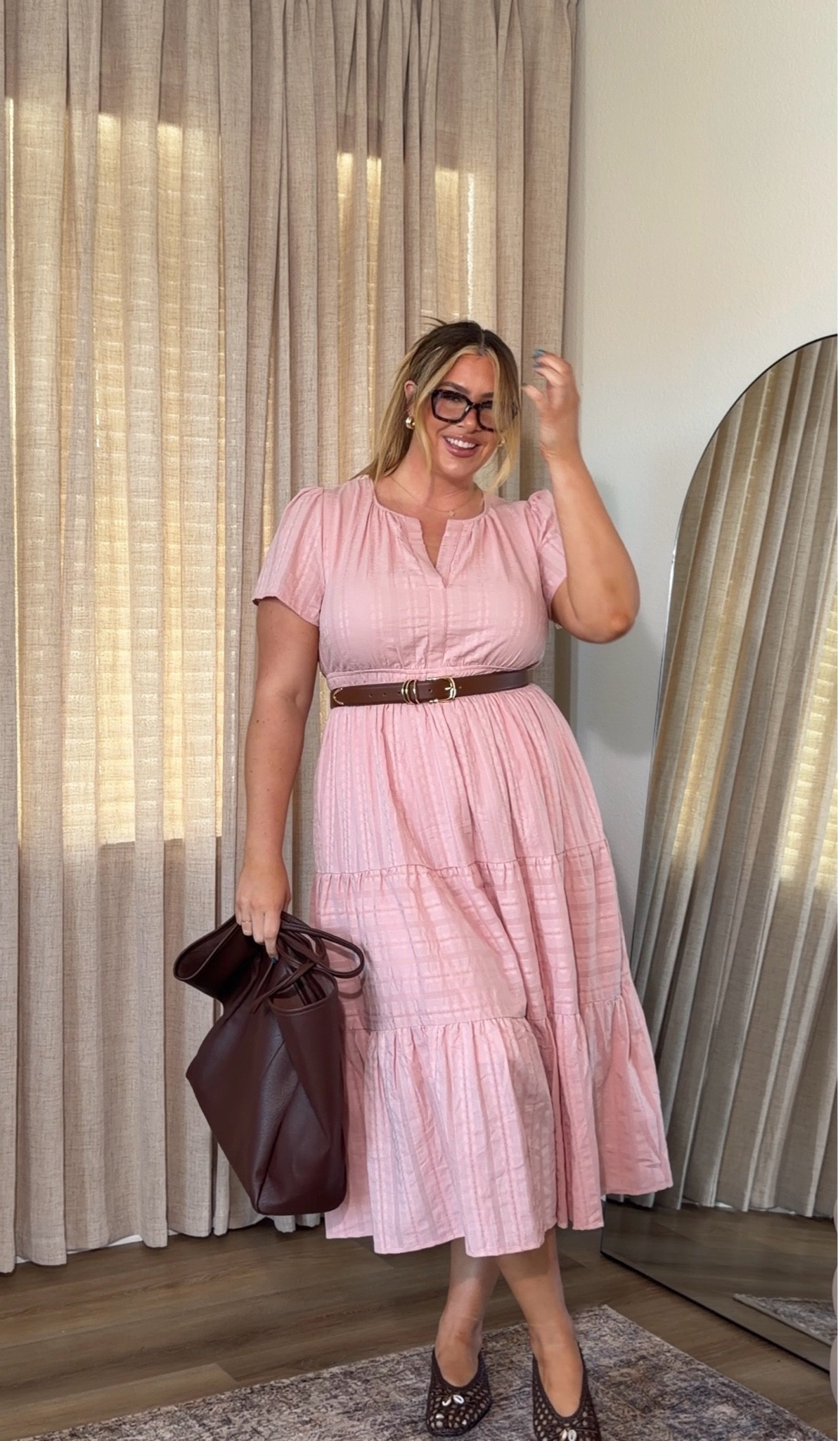 summer workwear outfit inspo from amazon ☀️ wearing an xl in this dress!

#LTKMidsize #LTKWorkwear #LTKSeasonal