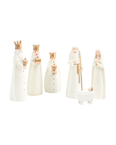 6pc 6in Resin Nativity Set | Home | T.J.Maxx | TJ Maxx