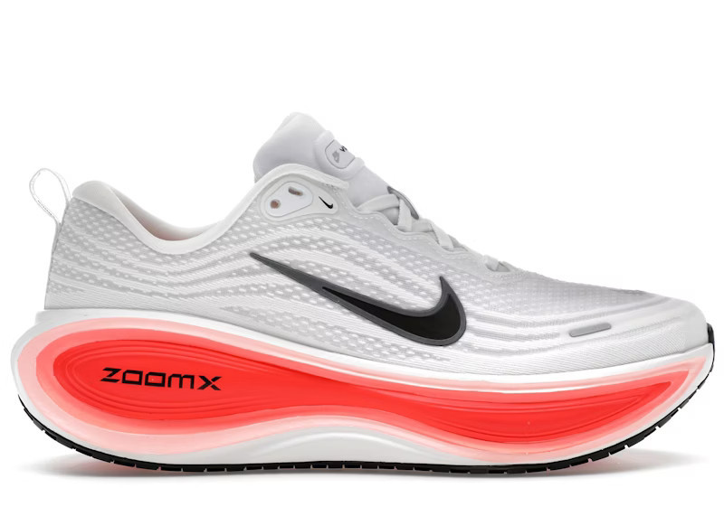 Men's Nike Vomero Plus Sneakers in White/Black/Bright Crimson | StockX