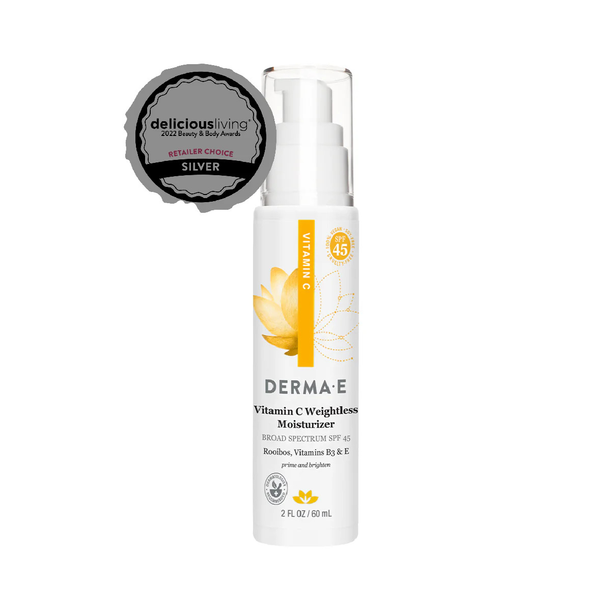 Vitamin C Weightless Moisturizer SPF 45 | Derma E