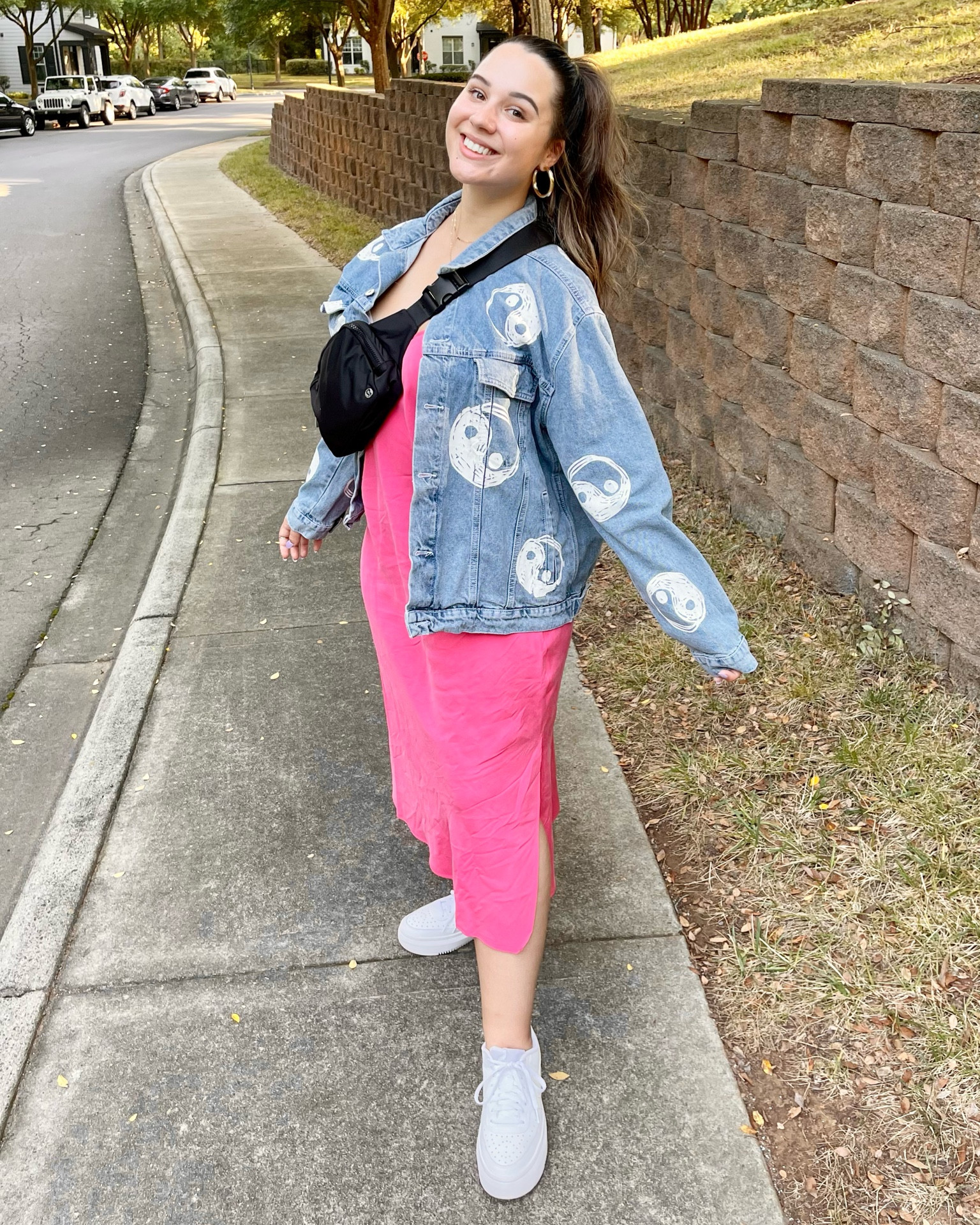 Cute + casual fit! Great for summer to fall transition.

Jean jacket is from my Nuuly box but I linked similar ones below! If you want the EXACT jacket, I can give you my Nuuly code for $20 off 🤩💸

Midsize style, midsize fashion, Amazon finds, target finds, dress with sneakers, denim jacket outfit

#LTKunder50 #LTKcurves #LTKFind