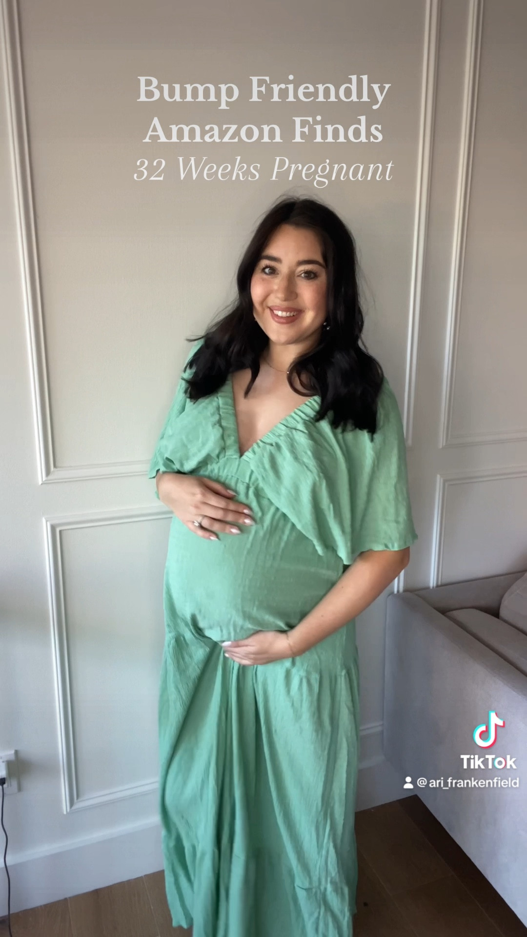Loving this bump friendly Amazon dress! So cute & flowy! 

#LTKunder50 #LTKbump #LTKstyletip