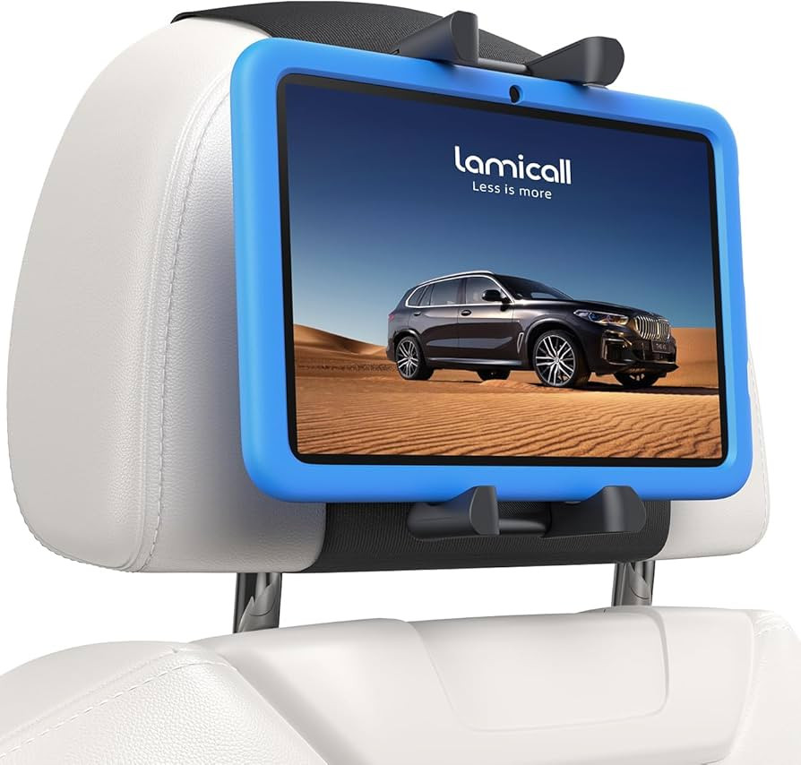 Lamicall Tablet Holder for Car Headrest - [Thick Case Friendly] [360° Rotation] Car Tablet Mount... | Amazon (US)