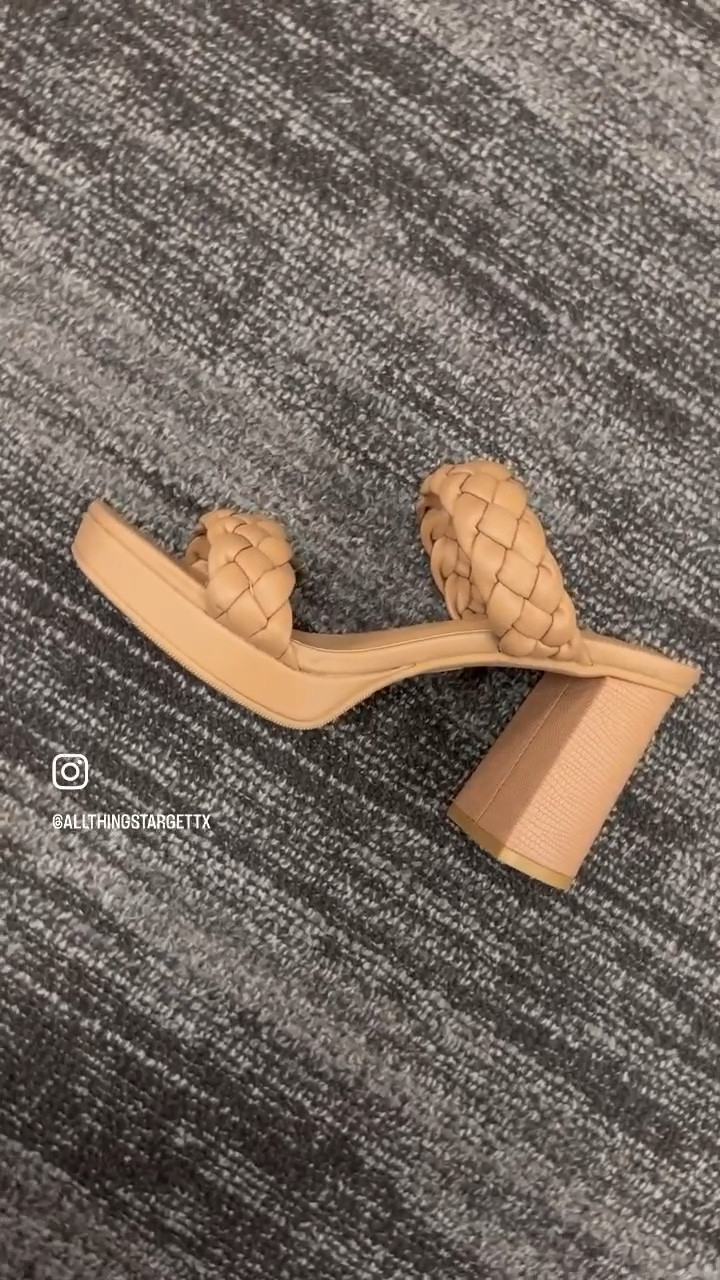 These literally give me he LIFT I needed!
Love with these braided platform heels that give me all the Dolce Vita vibes at a fraction of their price!  Not only are they gorgeous on, they’re SO comfortable!  Add to cart now as sizes will sell QUICK on these!

* Platform Heels - $39.99

#target #targetstyle #trending #dolcevita #shoes #ltkunder50 #affordablefashion #affordable #viral #foryoupage #affordablestyle #springsummer #springstyle #neutralstyle #trendy #musthave #targetfashion #influencerstyle #bloggerstyle #shoestyle #summerstyle #heels #reels #reelsinstagram #reelsviral #platform #explore #explorepage✨ #fyp #foryou #foryoupage

#LTKshoecrush #LTKunder50 #LTKstyletip