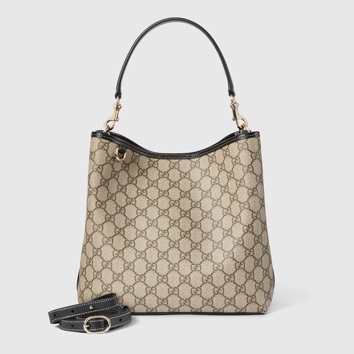 Gucci - GG Emblem medium bucket bag | Gucci (US)