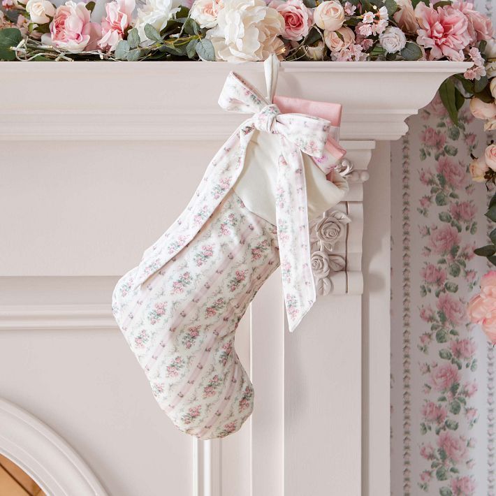 LoveShackFancy Dreamy Days Stocking | Pottery Barn Teen