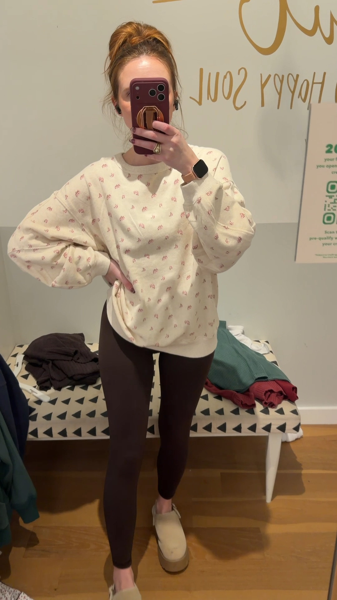 Aerie BFCM - leggings are $25 & sweatshirt is $29! SO good!

#LTKGiftGuide #LTKCyberWeek #LTKSaleAlert