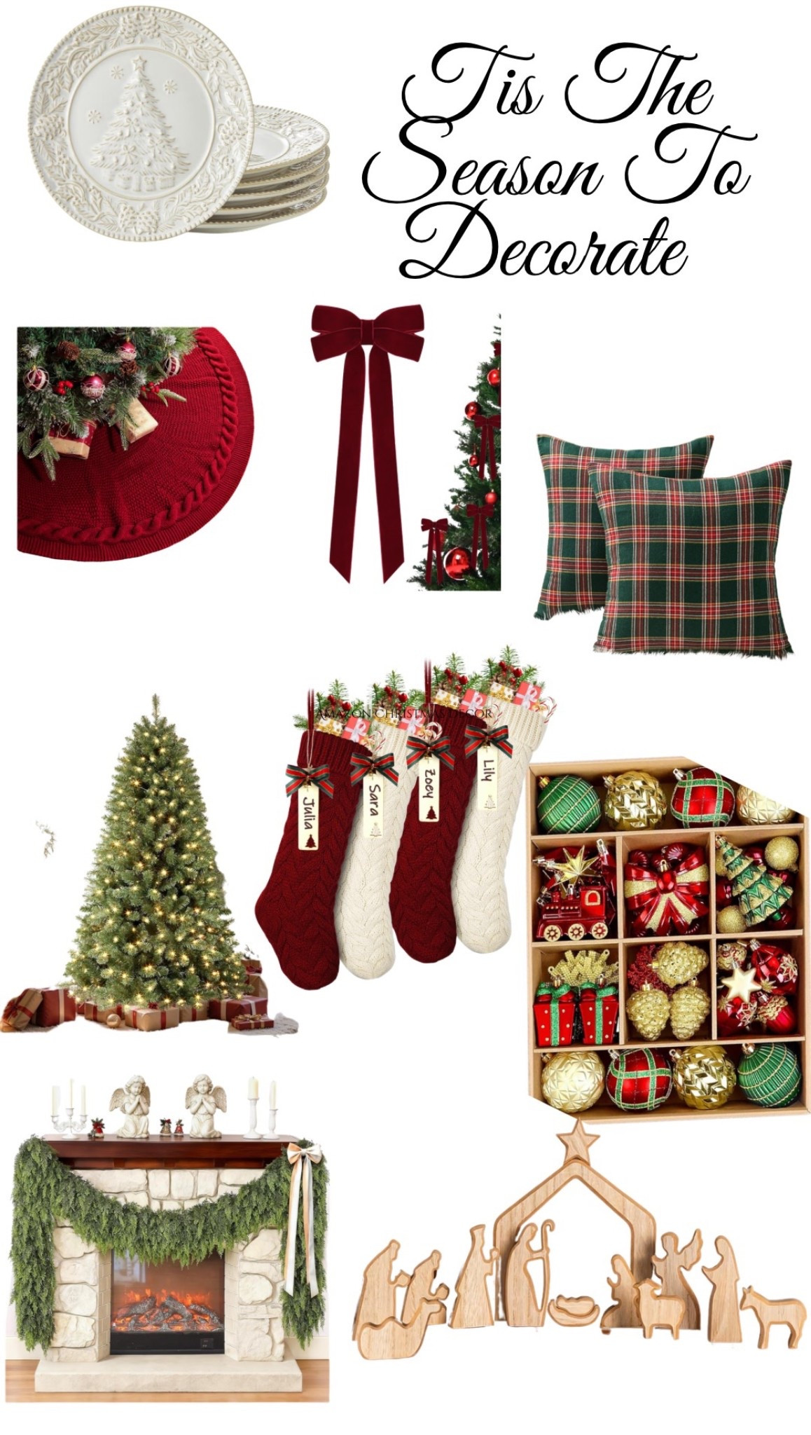 Tis the season to decorate! 🎄 #HolidaySeason
#Christmas2025
#MerryAndBright
#TisTheSeason
#DeckTheHalls
#WinterVibes


#LTKGiftGuide #LTKSeasonal #LTKHome