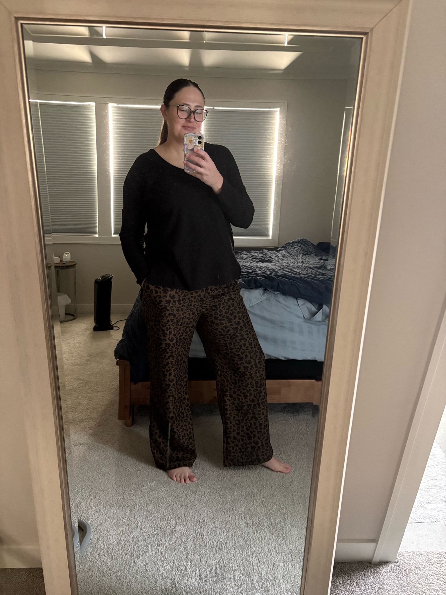 Loving these leopard print pants 

#LTKootd #LTKTall #LTKmomlife